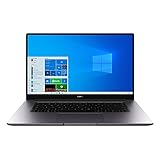 HUAWEI MateBook D 15 Zoll Laptop, FullView 1080p Full HD Ultrabook, 256 GB PCIe SSD, 8GB RAM, AMD Ryzen 5 3500U, Fingerabdrucksensor, versteckbare Kamera, Windows 10 Home - g