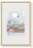 walther design KV130G New Lifestyle Kunststoff Bilderrahmen, 21x29,7 cm DIN A4, g