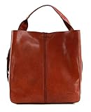 SADDLER ELSA HANDTASCHE SHOPPER BRAUN LEDER