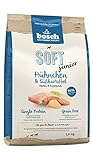 bosch HPC SOFT Junior Hühnchen & Süßkartoffel | halbfeuchtes Hundefutter für wachsende Hunde aller Rassen | Single Protein | Grain-Free | 1 x 2.5 kg