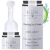 Kleem Organics | BIO Augencreme gegen Falten und Augenringe | Tränensäcke, Krähenfüße & Augenringe entfernen mit Hyaluron | Augencreme gegen Augenringe, Augencreme Männer & F