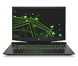 HP Pavilion Gaming 17-cd2055ng (17,3 Zoll / FHD 144Hz) Gaming Laptop (Intel Core i5-11300H, 16GB DDR4, 512GB SSD, NVIDIA GeForce RTX 3050 4GB, Windows 10 Home, QWERTZ) schwarz / grü