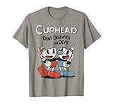 Cuphead & Mugman Don't Deal With The Devil Graphic T-S