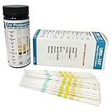 ROOYA 100 Stück Einweg-Urinanalyse Multisticks Urinstreifen Teststreifen Passend für Urintest oder Urinanaly