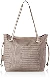 Gabor Damen Granata Zip Shopper M, Croco Grau, M