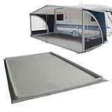 Eurotrail Air Dam Vorzeltteppich Ränder aufblasbar Bodenplane PVC (400 g/qm) (250 x 450)