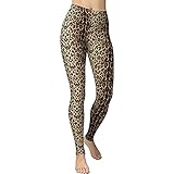 STOREYH Yoga Leggings Damen Sexy High Waist Hip Lifting Lang Hose Elegant Tie dye Leopard oder Tarnung Druck Sport Hosen Bequem Luftig Eng Hose Anti Cellulite Bauchkontrolle Booty Komp