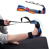 SSY-YU Yoga-Übungsband, Fuß- und Bein-Widerstandsband mit Schlaufen, für Plantarfasziitis, um Muskeln aufzubauben und Achillessehnenentzündung