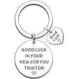 JMIMO Abschiedsgeschenk für Damen und Herren, lustiger Job, Schlüsselanhänger, Geschenke für Kollegen, viel Glück in Ihrem neuen Job, Schlüsselanhänger, Abschiedsgeschenk, Schlüsselanhäng