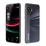 Telefon, entsperrt, 4G, Smartphone, entsperrt, 16 GB RAM + 2 GB ROM, Android 9.0 Smartphone, 5,5 Zoll Display, Dual SIM, 3600 mAh, 8 MP / 5 MP, Handy nicht teuer ohne Vertrag (schwarz)