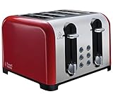 Russell Hobbs 22406 Worcester Toaster mit 4 Scheiben, R