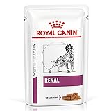 ROYAL CANIN Renal Hund Frischebeutel, Nassfutter Beutel, 48x100 g