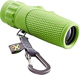 HABA 305377 - Terra Kids Monokular, tragbares Fernrohr für Naturbeobachtungen mit Kindern, Outdoor-Tool aus Metall für Ausflüge in die N