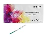 10x KTX7® Schwangerschaftstest - Frühtest Empfindlichkeit: 10 miu/