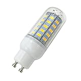 Aoxdi 1x LED Strahler Lampe GU10 Sockel 7 Watt, Warmweiß, 48 SMD 5730 LED GU10 Energiesparlampe 7W, AC220-240V