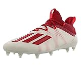 adidas Adizero Cleat - Men's Football White/Team Power Red/Solar R