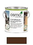 Osmo Landhausfarbe Dunkelbraun 2,50 l - 11400010