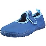 Playshoes Kinder Aquaschuhe, Badeschuhe klassisch mit UV-Schutz, Blau (Blau 7), 22/23