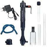 YGLONG Aquarium Reiniger Elektrische Fischtank Aquarium Wasserwechselpumpe Siphon Rohr Kies Reinigungswerkzeug Aquarien Zubehör Liefert Aquarium Wasserwechsel (Color : 2)