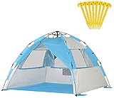 ZYXYYDS Strandzelt Angelzelt Outdoor Automatisch 3-4 Personen Schnellöffnender S