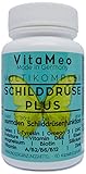 Schilddrüse Plus – Multikomplex – 200 µg Selen – 320 mg L-Tyrosin – 200 µg Folsäure - Vitamine - Omega 3 - Eisen - 60 Stk. Made in Germany