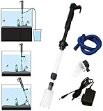 Elektrischer Aquarium-Kies-Reiniger, Siphon, Typ Fischtank, Sand, Waschmaschine, Aquarium, Wasserwechsel, Schlammabsaugung, Aquarium-Reinigungsset, Filter, Fischtank-Zubehö
