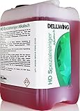 DELLWING HD Spezialreiniger Alkalisch 5L – Premium Ultraschallreiniger Konzentrat zur Reinigung von Autoteilen wie zum Beispiel Vergaser, Zylinderköpfe, Injektoren, Einspritzdü