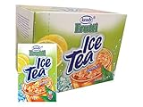 Frutti Instant Getränkepulver ohne Zucker - Geschmackrichtung: Ice Tea Lemon Eistee Zitrone 24er Packung
