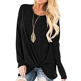 Frühlings- und Herbstkragen Frauen Langarm T-Shirt Lose T-S