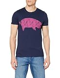 Pink Floyd Herren T-Shirt AWBDG, Blau (Navy), L