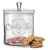 Leonardo Keksglas mit Gravur Grandmas Cookie Jar für die Beste Oma der W