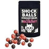 Shockballs Wildberry Energy Bonbons mit 2700mg Guarana und Koffein mit hochwertigem Zuck