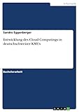 Entwicklung des Cloud Computings in deutschschweizer KMU