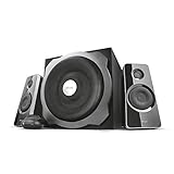 Trust Tytan 2.1 Speaker Set - PC luidspreker met subwoofer, 120 Watt, zw