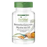 Weihrauch Curcuma Myrrhe & Vitamin D3 - HOCHDOSIERT - 120 Tab