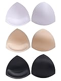 eBoot BH Pads Bikinis Pad Bra Einlagen Push- up Pad, 3 Farben, Dreieckige Form, 3