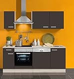 idealShopping GmbH Küchenblock ohne Elektrogeräte Faro 210