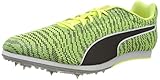 PUMA Unisex Evospeed Star 6 Junior Leichtathletikschuhe, Gelb (Fizzy Yellow Black), 38 EU