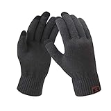 Bequemer Laden Damen Winter Warme Touchscreen Handschuhe Dunkel G