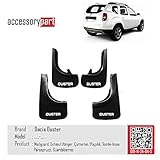 RE&AR Tuning Schmutzfänger Spritzschutz für Dacia Duster 2014-2018 Vorne + Hinten 4 tlg SET