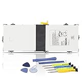 K KYUER EB-BW720ABA Tablette Akku für Samsung Galaxy Book 12.0 SM-W720 SM-W723 SM-W723Q SM-W727V SM-W720N SM-W727Y W728 ChromeBook Plus V2 XE520QAB EB-BW720ABE AA-PBMN2HO AA-PBMN2H0 39.04Wh with T