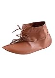 Wikingerschuhe aus Haithabu, wendegenäht Halbstiefel Edelmann Mittelalter - LARP - Wikinger Schuhe Größe 40-47 (47)