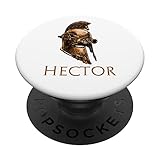 Steampunk - Hector - Trojan War - Ancient Greek Mythology PopSockets mit austauschbarem PopGrip