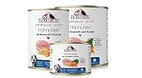 TACKENBERG Huhn mit Amaranth und Karotte Nassfutter Dose für Hunde - Hundefutter in Premiumqualität - natürlich getreidefrei - 6 x 400 g