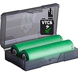 2 Akkus Doppelpack 18650 VTC(6) (KONION) - MURATA 18650 für eZig Batterien Akku Dampfen Akkus für dampfer + Akkubox