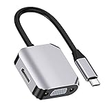 TYPE C auf VGA Adapter Laptop Telefon Splitter Konverterkabel 4K HDMI-kompatible Dockingstation für TV-Monitore Projek