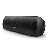 Soundcore Motion+ Bluetooth-Lautsprecher mit Hi-Res 30W Audio, BassUp, Kabelloser HiFi Lautsprecher mit zugehöriger App, Flexibler EQ, 12 Stunden Akkulaufzeit, IPX7 (Generalüberholt)