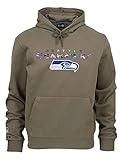 New Era NFL Camo Logo Hoodie Seattle Seahawks Olive (L)