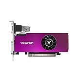 Yeston RX550-4G D5 LP Grafikkarte 4GB Speicher Radeon Chill GDDR5 128Bit 6000MHz VGA/DVI-D GPU