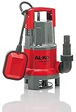 AL-KO Schmutzwasser-Tauchpumpe TS 400 ECO, 400 Watt Motorleistung, Fördermenge max. 8.000 l/h, Flachabsaugen bis 45 mm,